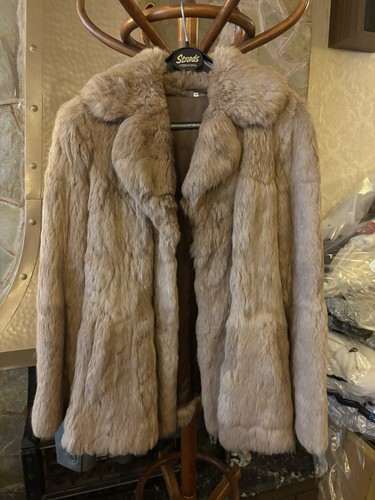 Vintage 1980s fur - coat, coney