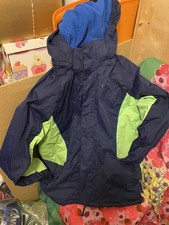 Blue/green Ski Jacket By