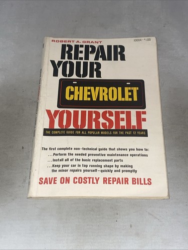 Repair your chevrolet - chevrolet, yourself