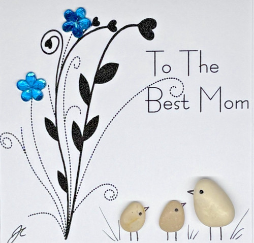 Best mum pebble art - mum,