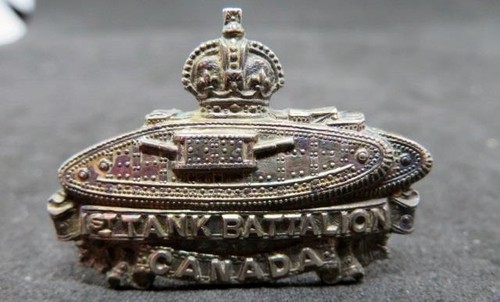 1st tank battalion - 1st, canada