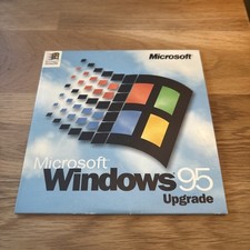 Microsoft Windows 95 Operating System Upgrade CD-ROM With Product Key