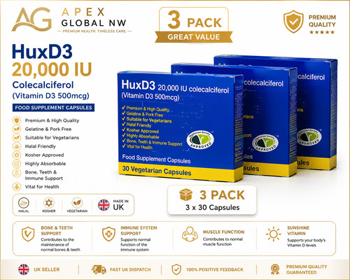 Huxd3 20000iu vitamin 30 - vitamin,