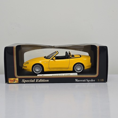 Maisto maserati spyder 18 - maisto,