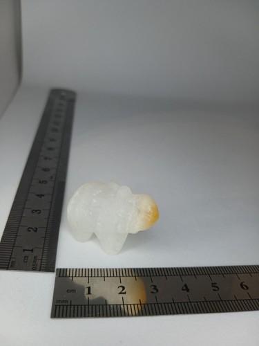 Small miniature calcite carved - miniature,