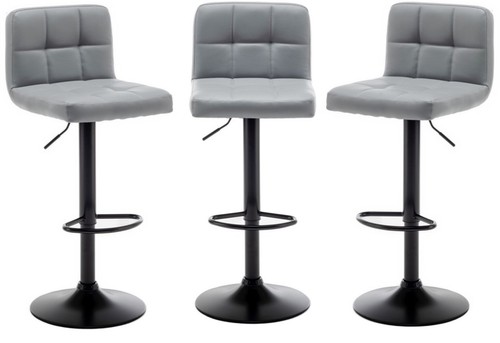 Grey bar stools chicago - 3, x