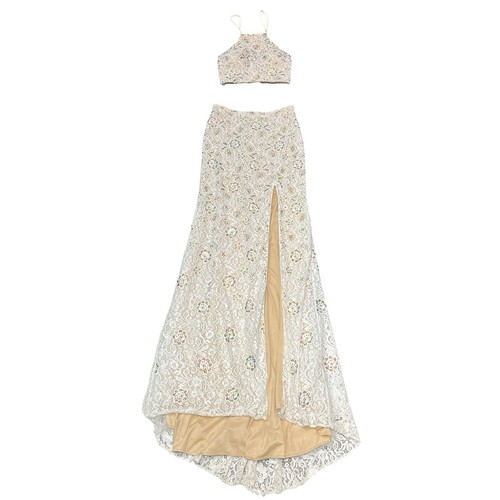 Femme dress white sequin - femme,