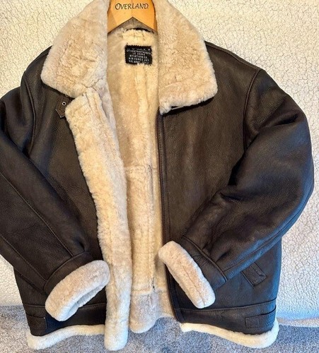 Wwii style sheepskin bomber - wwii,