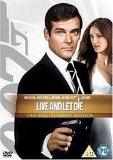 Live and Let Die DVD (2008) Roger Moore, Hamilton (DIR) cert PG 2 discs