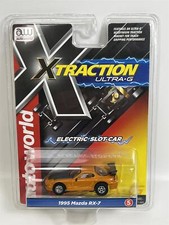  Mazda RX-7 1995 Orange HO Scale Slot Car X Traction Auto World SC368-5