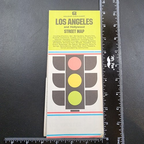 Vintage gousha check chart - vintage,