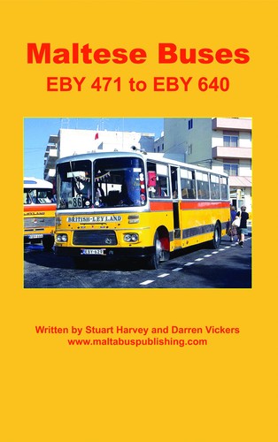 New hardback malta bus - book,