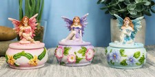 Blue Pink Purple Flower Fairy