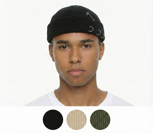 Knitted skull skully - skull, beanie
