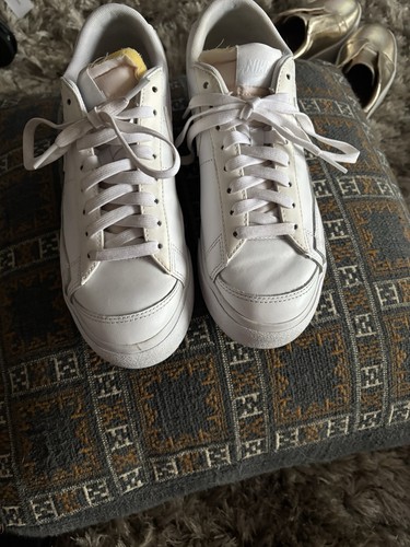 Nike platform trainers - nike, white