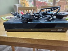 panasonic hdd freeview dvd recorder, with freeview and remote control