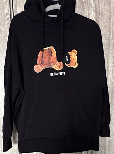 Hera black pullover hoodie - hera,