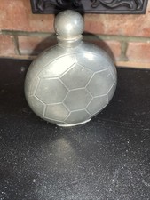 Vintage Pewter Football Shape