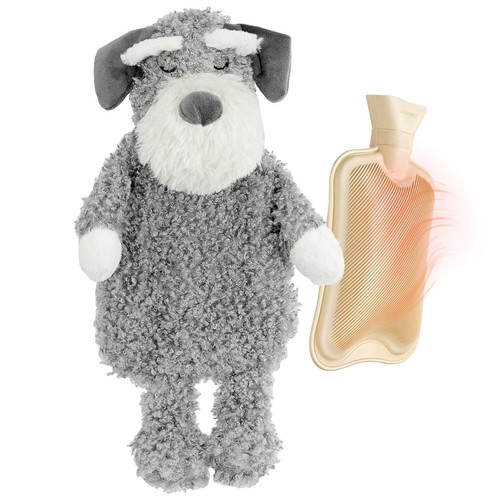 Hot water bottle - with, cover
