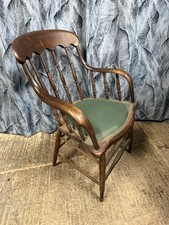 Solid oak captains chair - solid,