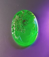 Vintage czech uranium glass - vintage,