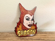 Sharon Needles Devil Enamel Drag Queen Merch Pin Badge RuPaul Avalon