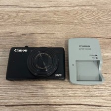 Canon PowerShot S120 12.1MP Compact Camera Black Used