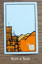 Burton Snowboards Ski Vintage Sticker Decal Snowboard Jump Outdoor RARE