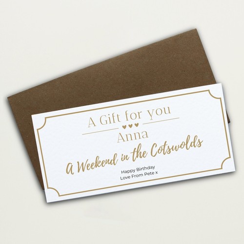Personalized gift voucher - gift,