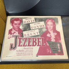 JEZEBEL 1956 R ORIGINAL LOBBY