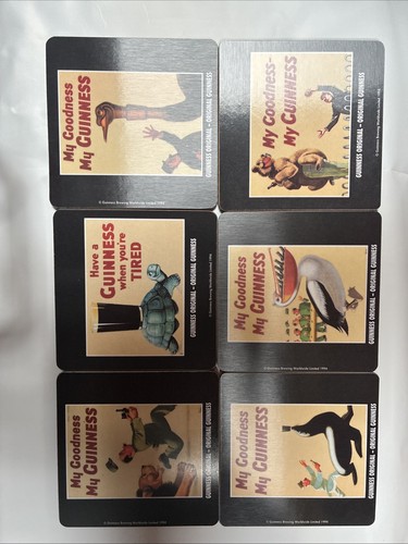 Guinness coasters set new - guinness, 6