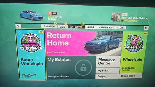 Forza horizon max credit - 6,