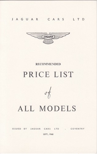 Jaguar all models price list - jaguar,
