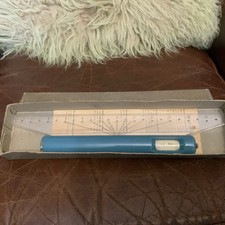 Vintage West German Made ROLL - RULER Technical Drawing Equipment  