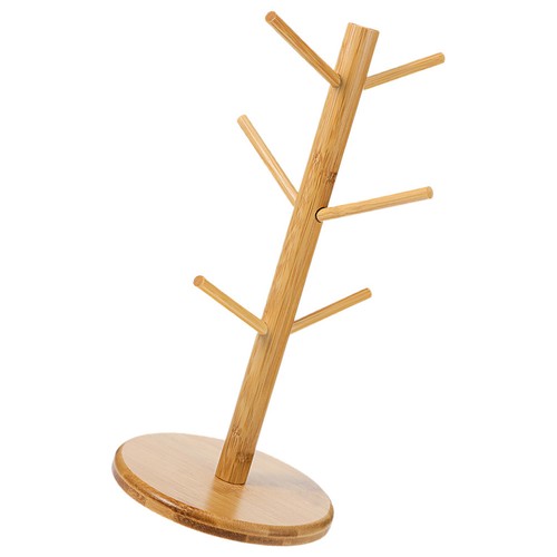Bamboo coffee mug - tree, milk