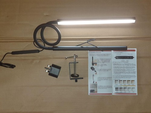 Led desk lamp with clamp - led,