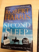 Robert Harris signed book The