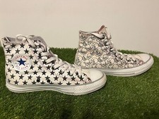 Converse Chuck Taylor All Star Uk Size 6 White Skull Color Sneaker