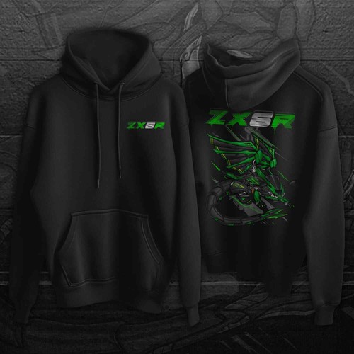 Motorcycle hoodie for - motorcycle, kawasaki