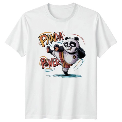 Panda power animal pun funny - panda,