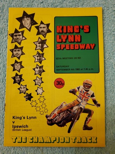 King lynn speedway 1982 - lynn,