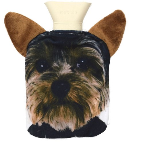 Rubber hot water bottle dogs - rubber,