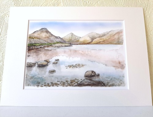 Wastwater scafell signed - &,