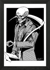 Dapper Death with a Scythe