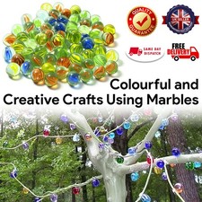 340x Glass Marbles Cat's Eye