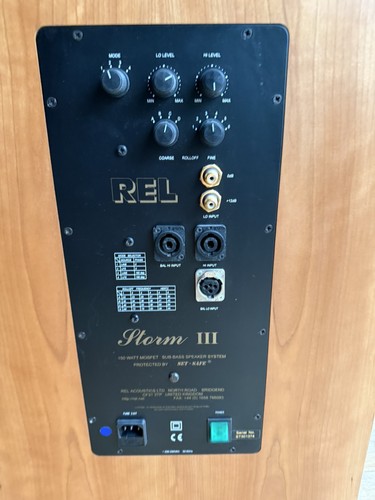Rel storm subwoofer - storm, 3