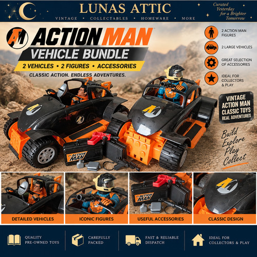 Action man vehicle - bundle, 2