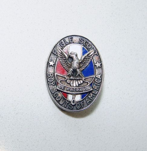 Vintage eagle scout boy - vintage,