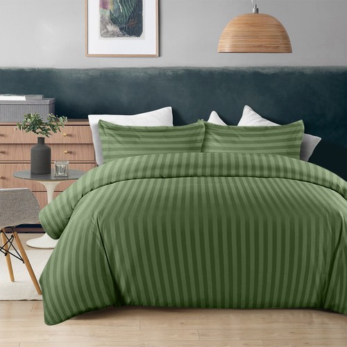 Luxury stripe duvet cover - duvet,