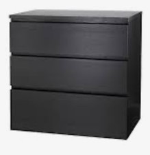 IKEA MALM 3 Drawer Chest of